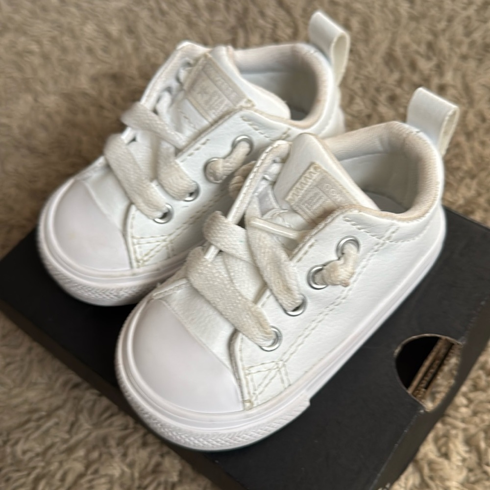 Infant leather  converse